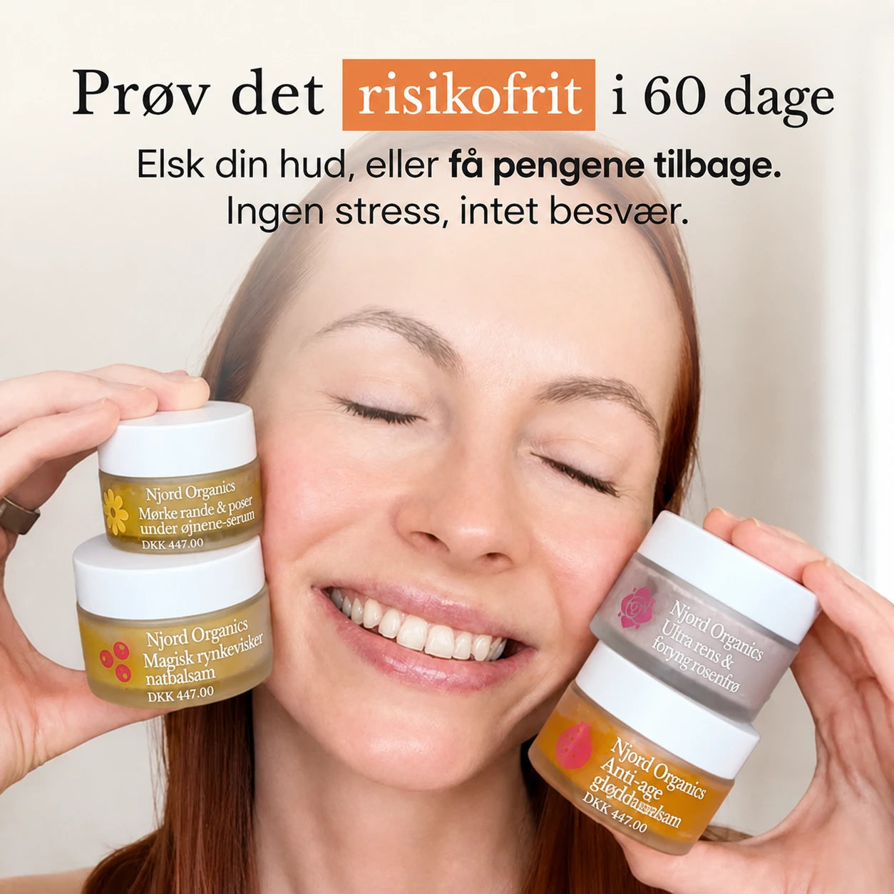 Det komplette system til modne kvinders hud